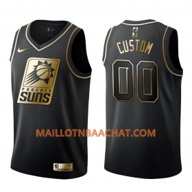 Maillot NBA Phoenix Suns Personnalisable Nike Noir Golden Edition Swingman - Homme